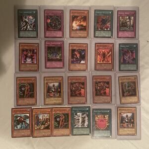Yugioh Card Lot Of 21 Vintage 1st Edition NM Unplayed